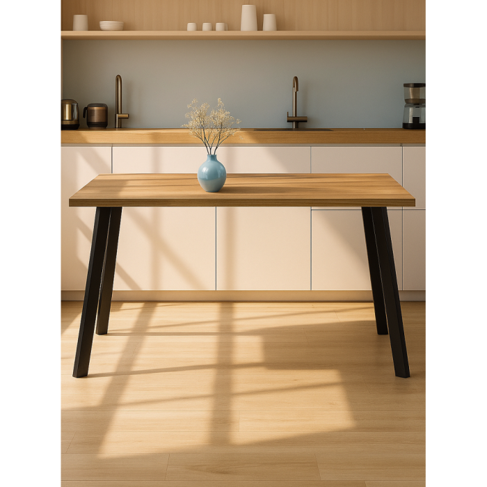 Обеденные столы, Стол деревянный Тринити Лофт 140 22 мм