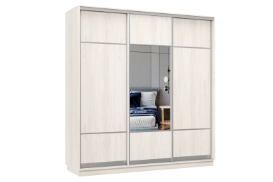 Шкаф-купе Премьер Лайт 36 (08;05;08) трехдверный
