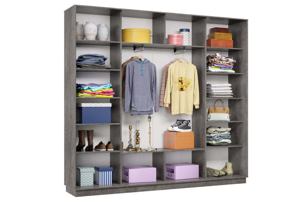 Шкафы-купе 3-х дверные, Шкаф-купе Премьер 59 (01РЧ;01РЧ;01РЧ) фасады ромб чёрный/трёхдверный/Профиль чёрный муар