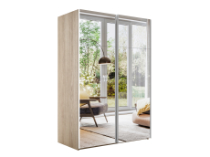 Шкафы-купе 2-х дверные, Шкаф-купе Эста Зеркало+Зеркало 160х66х240