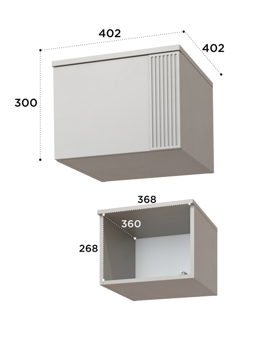 Настенные полки, Антресоль Эмилия ЭЛ-50