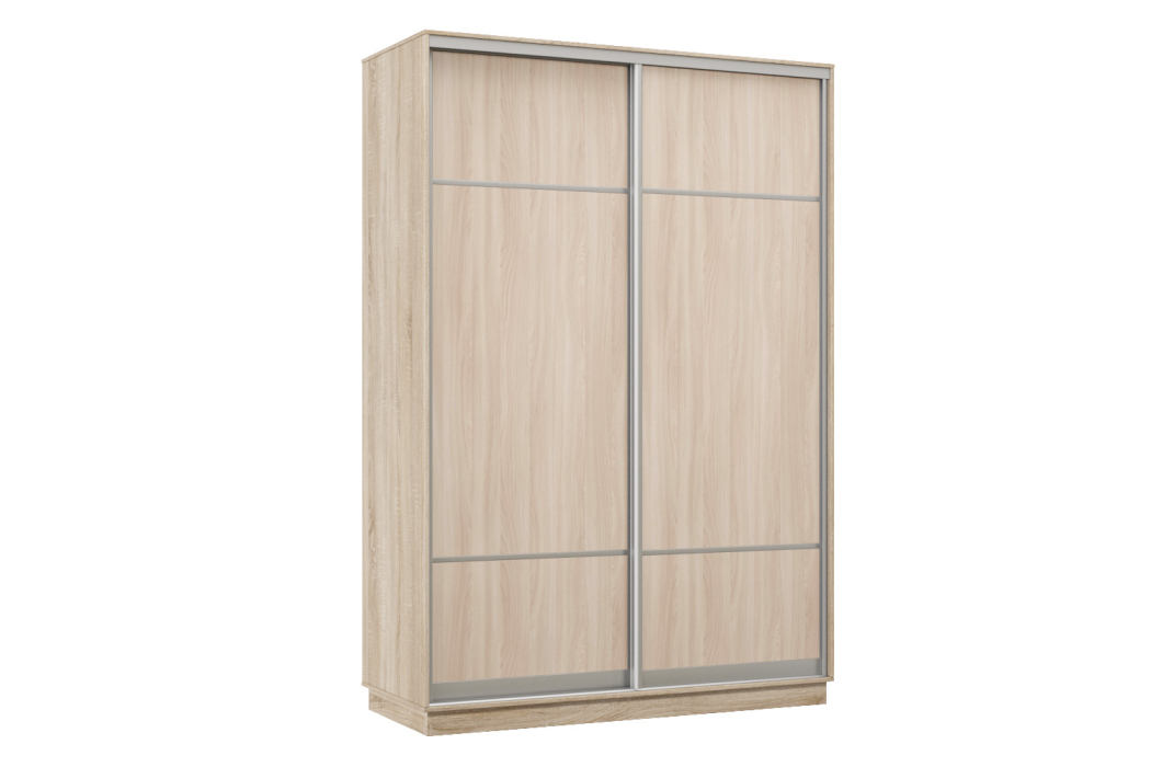 Шкафы-купе, Шкаф-купе Премьер Лайт 02 Мини (08;08) двухдверный