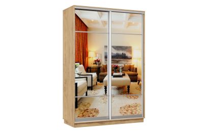 Шкаф-купе Премьер Лайт 11 (11;11) двухдверный