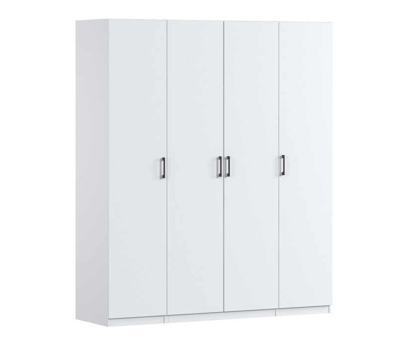 Для одежды, Шкаф четырехдверный Макс 2000 мм, вариант №4 (ЛДСП)