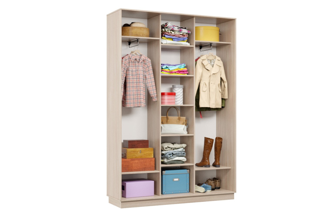 Шкафы-купе, Шкаф-купе Премьер 17 (15;15;15) трёхдверный