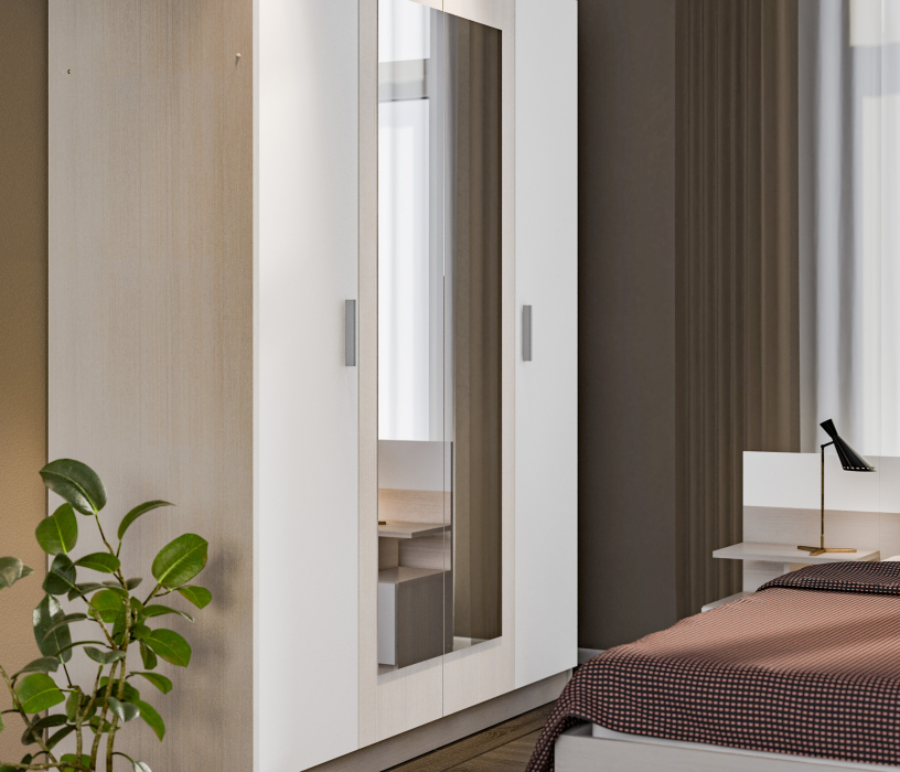 Спальные гарнитуры, Спальня Уют Авиньон/Белый