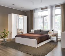 Спальные гарнитуры, Спальня Уют Авиньон/Белый