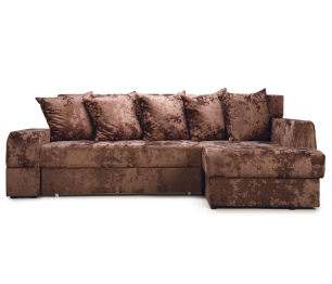 Угловой диван Марго 1 (правый), велюр