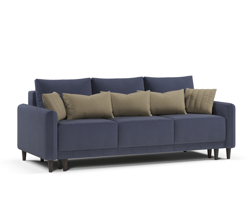 Диваны книжки, Диван-кровать прямой Дайкири еврокнижка, велюр