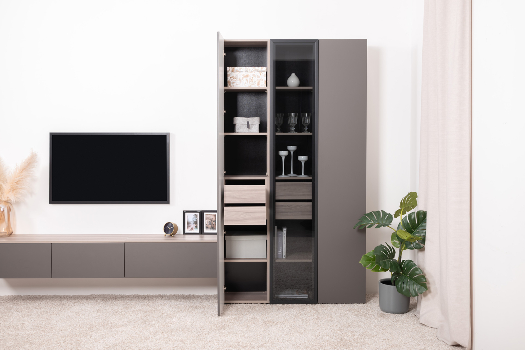 Шкафы пеналы, Шкаф-пенал Роквуд 16.322.03