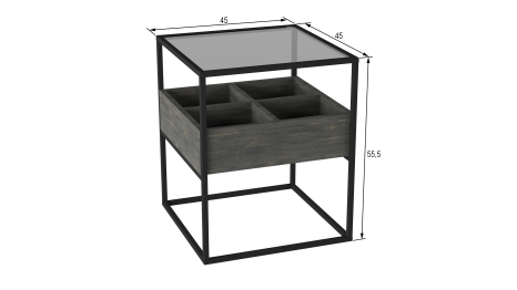 Прикроватная тумба Кассо