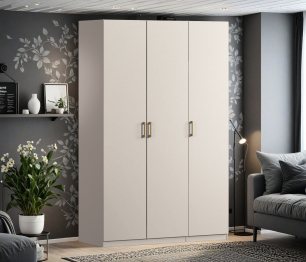 Шкаф трехдверный Макс 1500 мм, вариант №1 (ЛДСП)