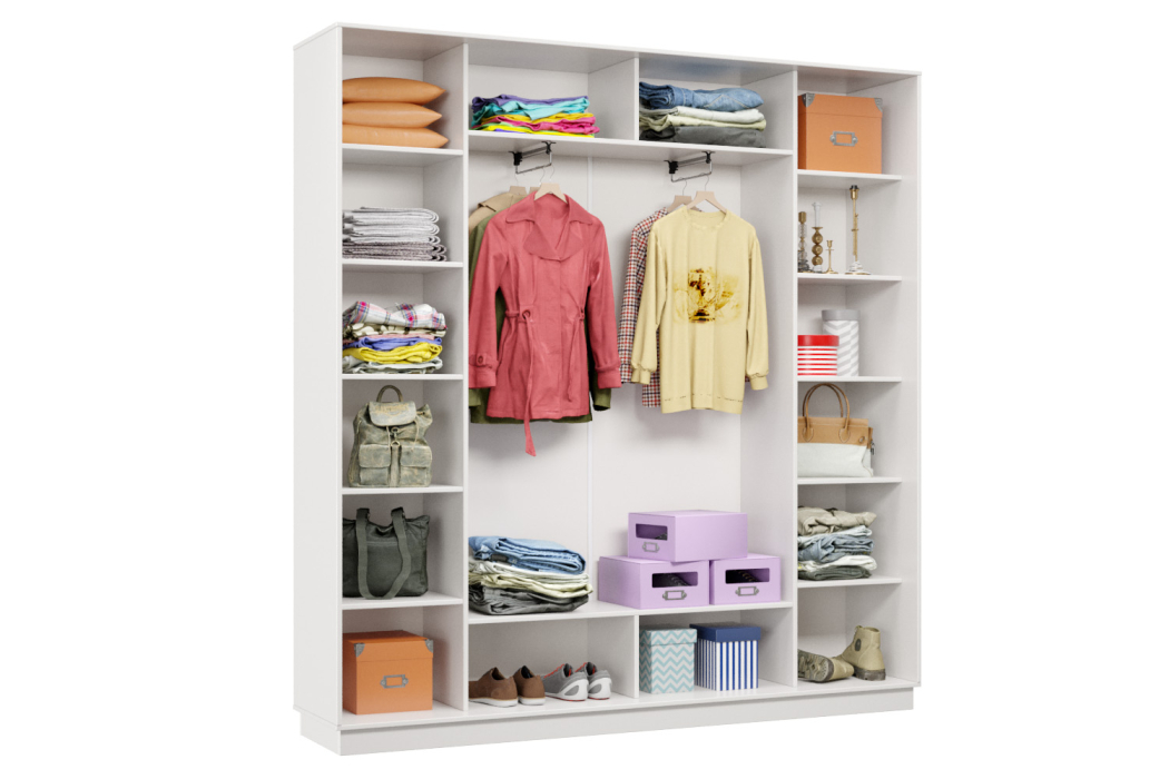 Шкафы-купе, Шкаф-купе Премьер Лайт 35 (08;11;08) трехдверный