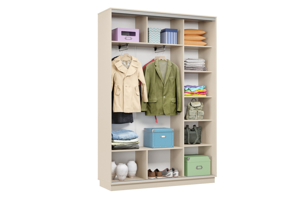 Шкафы-купе, Шкаф-купе Премьер Лайт 09 (08;08) двухдверный