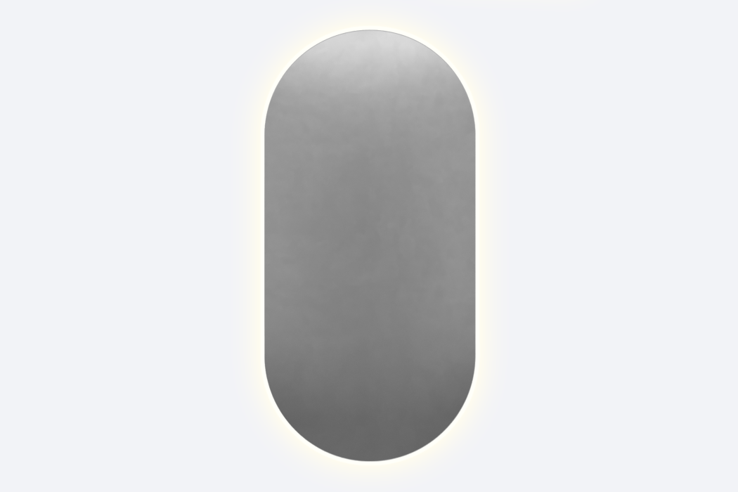 Зеркала в спальню, Зеркало с подсветкой GENGLASS NOLVIS NF LED XL, с проводом