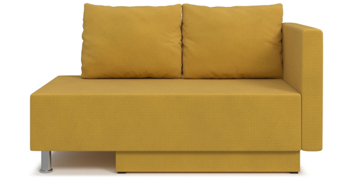 Кушетка Леон Lux, универсальный,  велюр