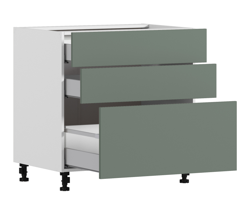 Белла, Белла стол 3 ящ 80х82 см