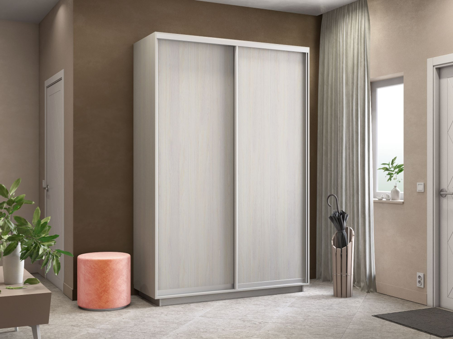 Шкафы-купе 2-х дверные, Шкаф-купе Экспресс Элемент дуо 2200 x 1600 x 450