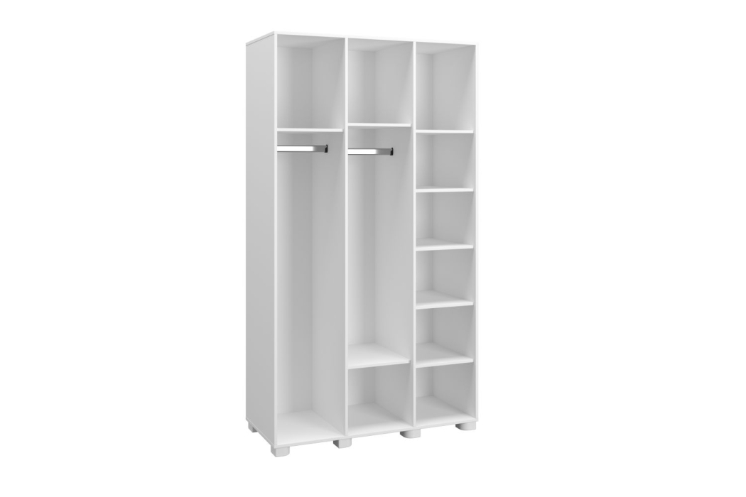 Шкафы распашные, Шкаф Монблан МБ-24К с зеркалом