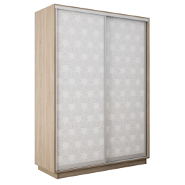 Шкаф-купе Экспресс 2-х дверный Фотопечать Калейдоскоп Стекла 160х45х240