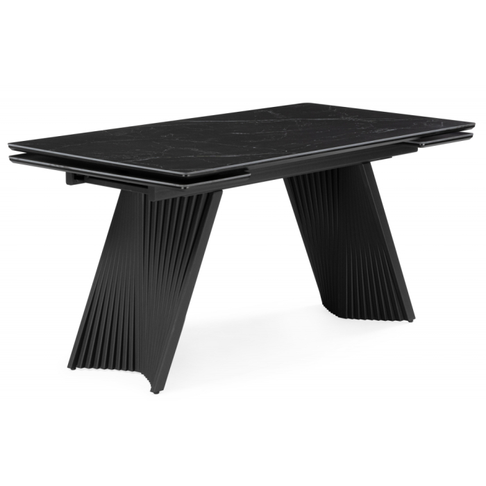 Обеденные столы, Керамический стол Вейв new 140(200)х80