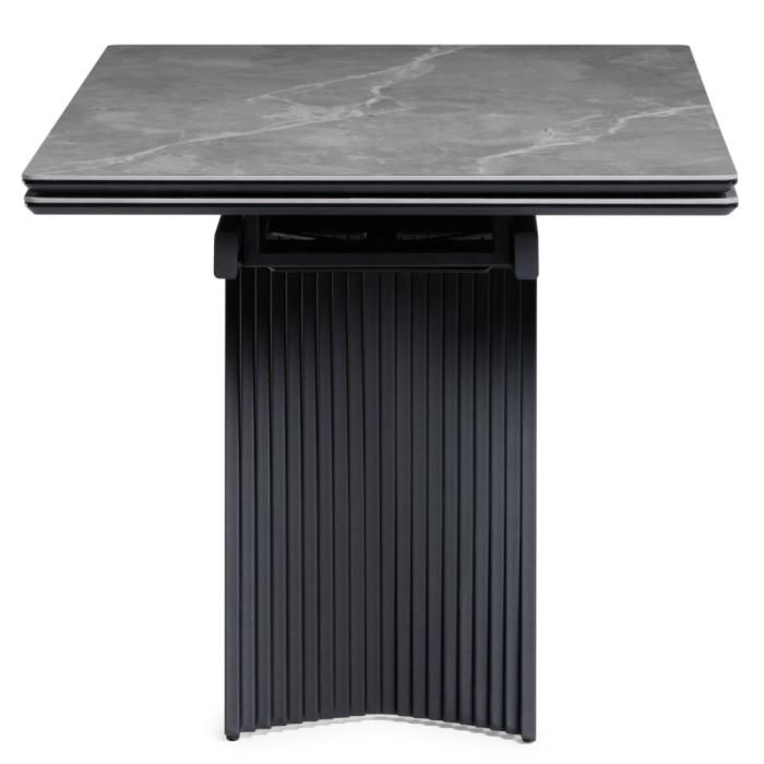 Обеденные столы, Керамический стол Вейв new 140(200)х80