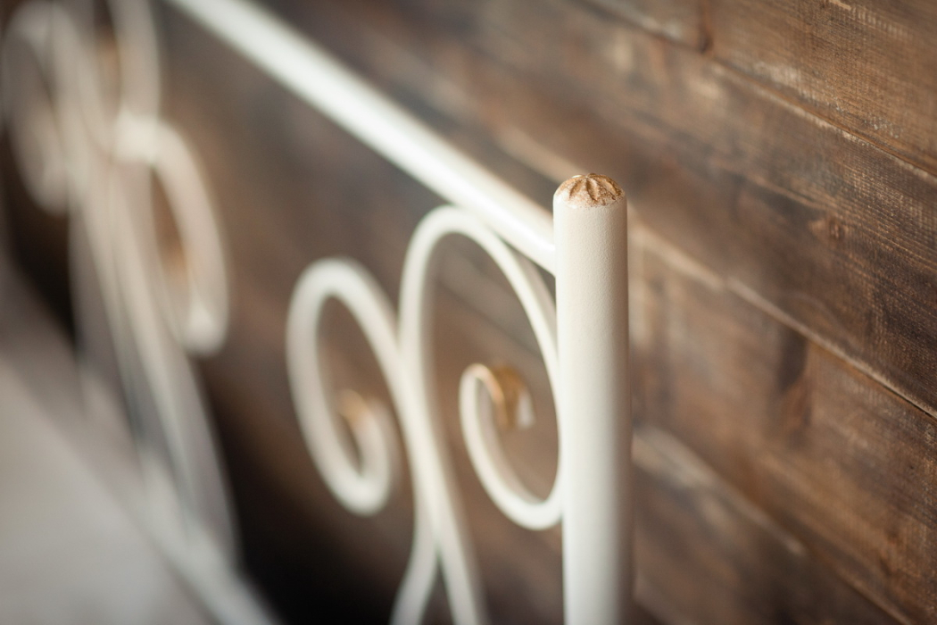 Кованые кровати, Кованая кровать Лацио 1.8 с одной спинкой