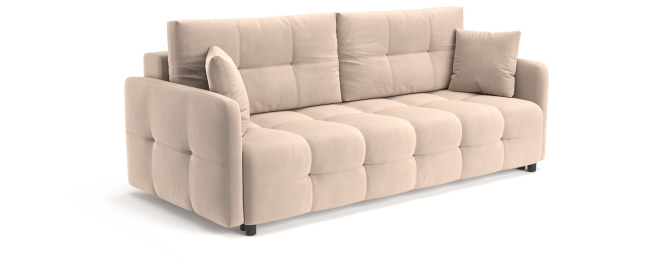 Диван-кровать Квадро, велюр