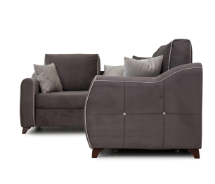 Угловой диван Френсис, Велюр Амиго