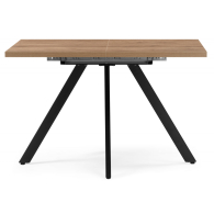 Обеденные столы, Деревянный стол Райн 32 116(160)x77 (черные ноги)