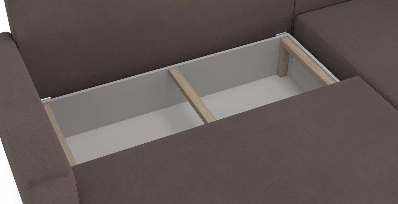 Диваны угловые в гостиную, Угловой диван Каир Lux 2 универсальный велюр