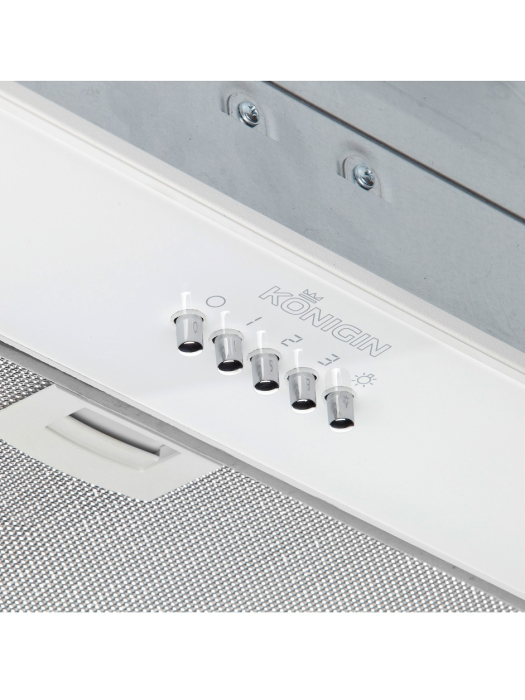 Вытяжки, Кухонная вытяжка Konigin Skylark White Glass