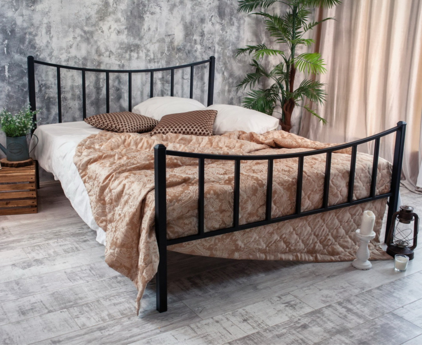 Кровати 160 см, Кровать в стиле лофт Ринальди 1.6