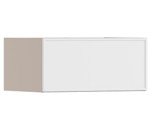 Квадро шкаф навесной 1 дв 80х36 см