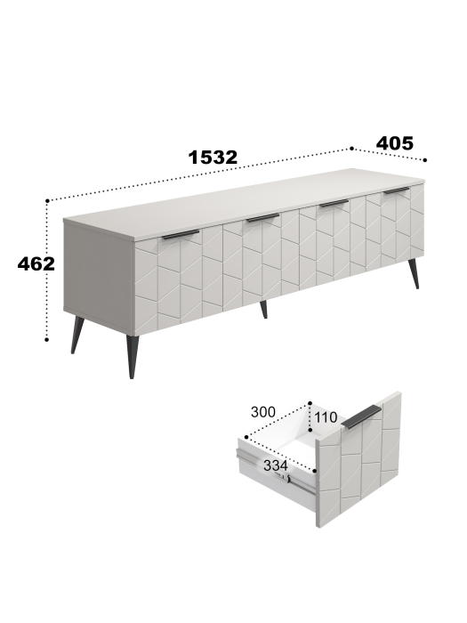 ТВ-тумбы, Тумба ТВ Контемпо КТ-05