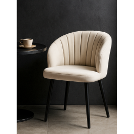 Стул на металлокаркасе Бэнбу крутящийся marseille данс (чёрный)