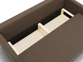 Прямой диван Генри,НПБ,еврокнижка,велюр