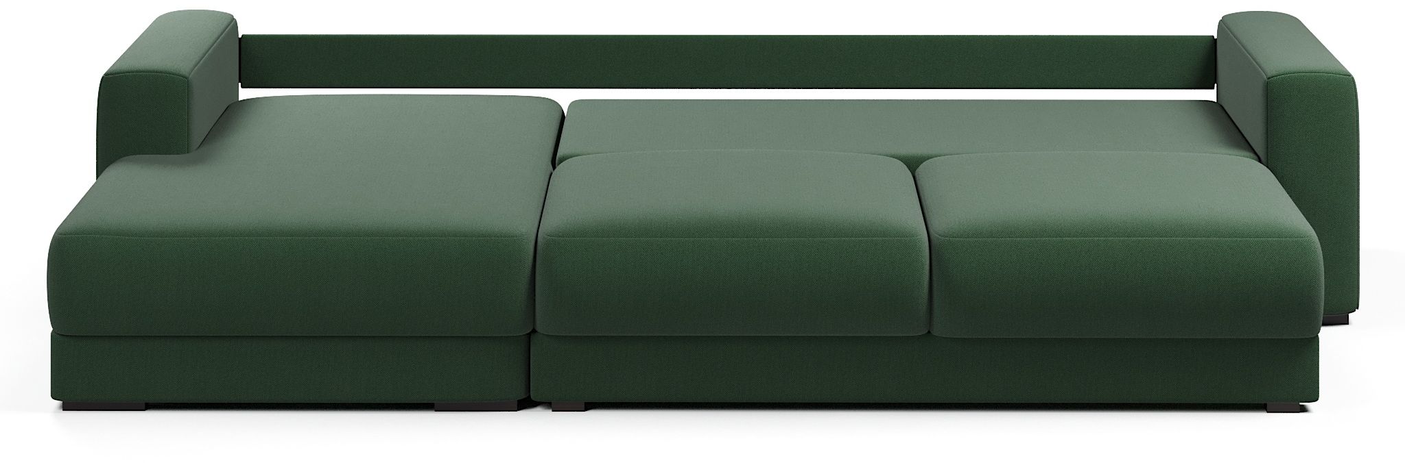 Диваны угловые в гостиную, Диван-кровать угловой еврокнижка Ланкастер,велюр