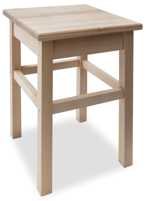 Табуреты, Табурет для кухни деревянный на прямых ножках