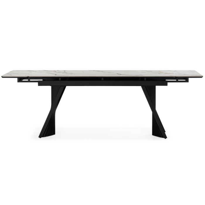 Обеденные столы, Керамический стол Вейв new 160(220)х89