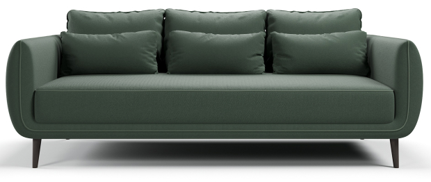 Диван прямой нераскладной Корсика,велюр