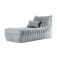 Дизайнерские диваны для гостиной, Бескаркасный диван Говард, велюр