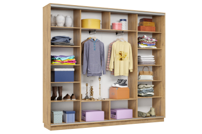 Шкаф-купе Премьер Лайт 59 (11;11;11) трехдверный