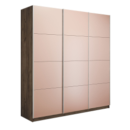 Шкаф-купе Прайм 3-х дверный Стекла пудра/Доводчики 210х57х230