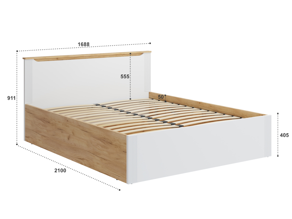 С подъемным механизмом, Кровать с подъемным механизмом Эмилия ЭЛ-34
