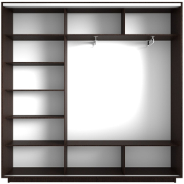 Шкаф-купе Элемент Широкий, 180х45х220