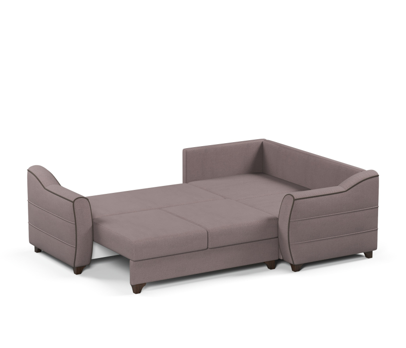 Диваны угловые в гостиную, Диван-кровать угловой Френсис еврокнижка, велюр