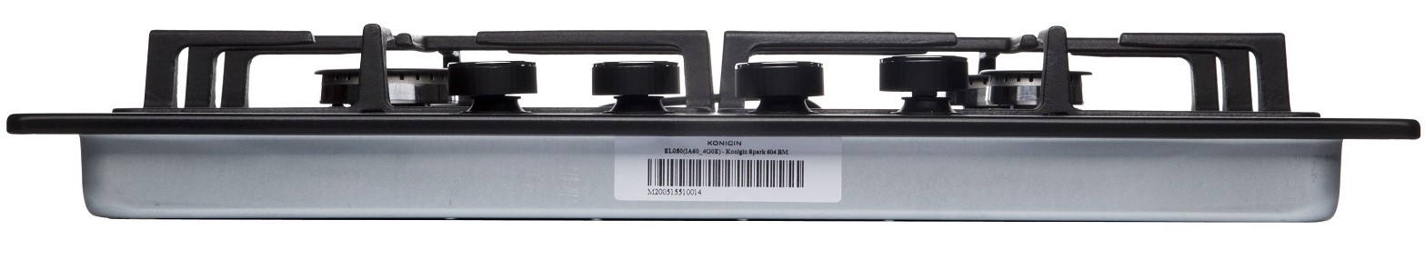 Встраиваемые варочные панели, Газовая варочная панель Konigin Spark 604 BM