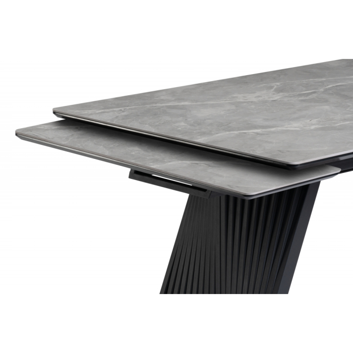 Обеденные столы, Керамический стол Вейв new 140(200)х80