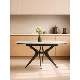 Керамический стол Риполь new 160(205)x89